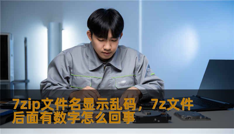 7zip文件名显示乱码，7z文件后面有数字怎么回事