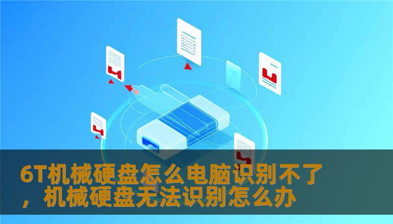 6T机械硬盘怎么电脑识别不了，机械硬盘无法识别怎么办