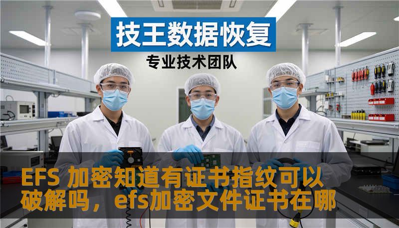 EFS 加密知道有证书指纹可以破解吗，efs加密文件证书在哪