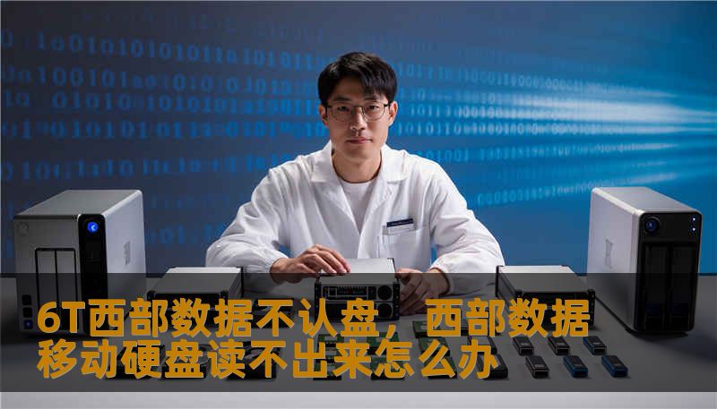 6T西部数据不认盘，西部数据移动硬盘读不出来怎么办