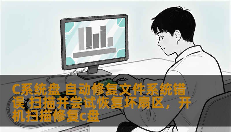 C系统盘 自动修复文件系统错误 扫描并尝试恢复坏扇区，开机扫描修复c盘