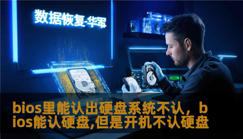 bios里能认出硬盘系统不认，bios能认硬盘,但是开机不认硬盘
