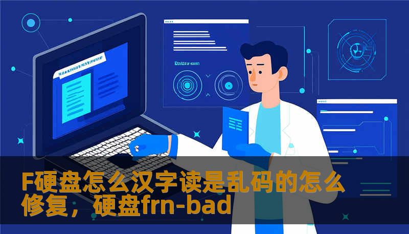 F硬盘怎么汉字读是乱码的怎么修复，硬盘frn-bad