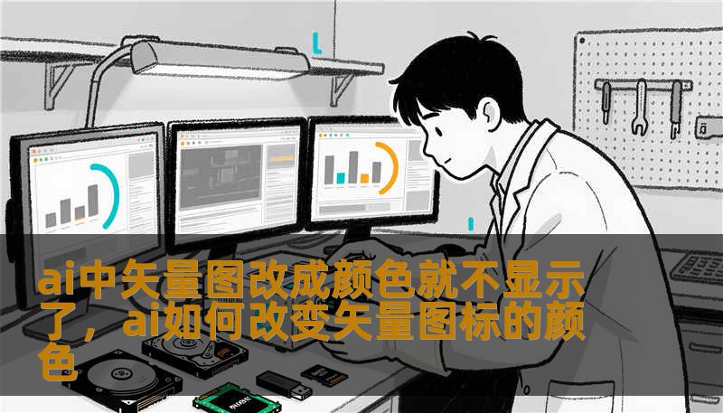 ai中矢量图改成颜色就不显示了，ai如何改变矢量图标的颜色