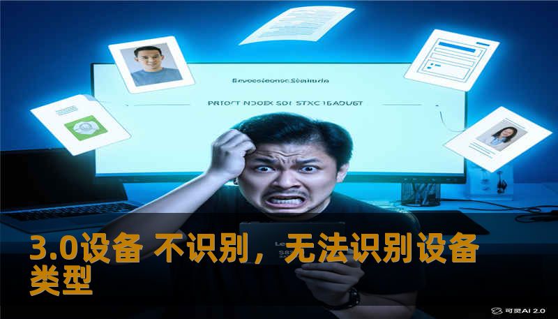 3.0设备 不识别，无法识别设备类型