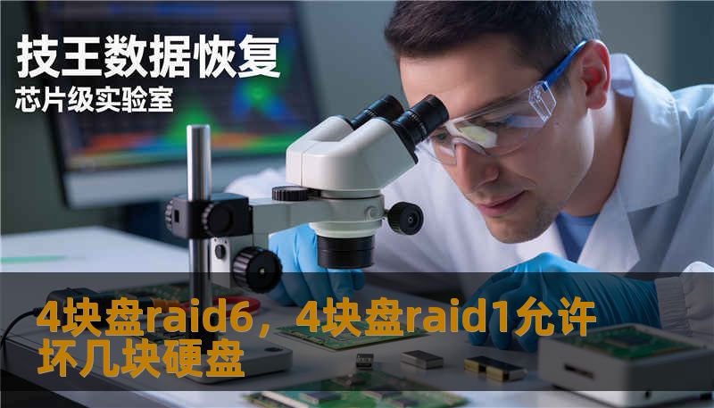 4块盘raid6，4块盘raid1允许坏几块硬盘