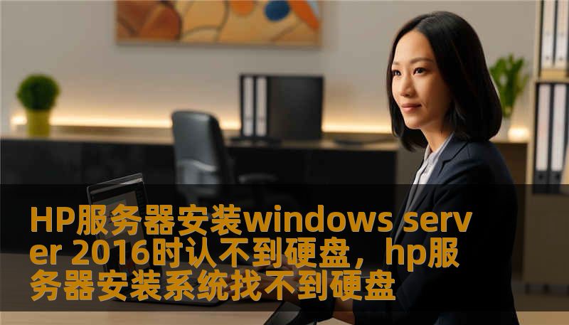 HP服务器安装windows server 2016时认不到硬盘，hp服务器安装系统找不到硬盘