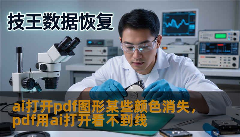 ai打开pdf图形某些颜色消失，pdf用ai打开看不到线
