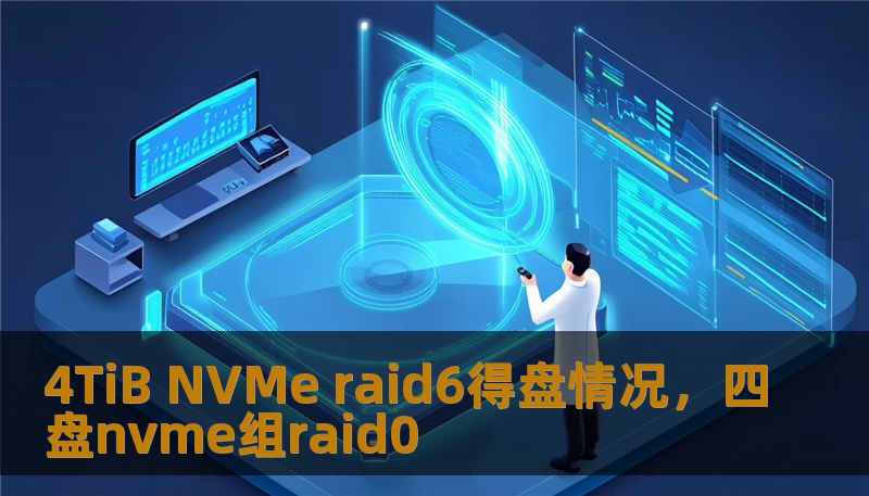 4TiB NVMe raid6得盘情况，四盘nvme组raid0