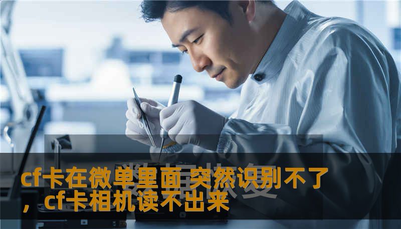 cf卡在微单里面 突然识别不了，cf卡相机读不出来