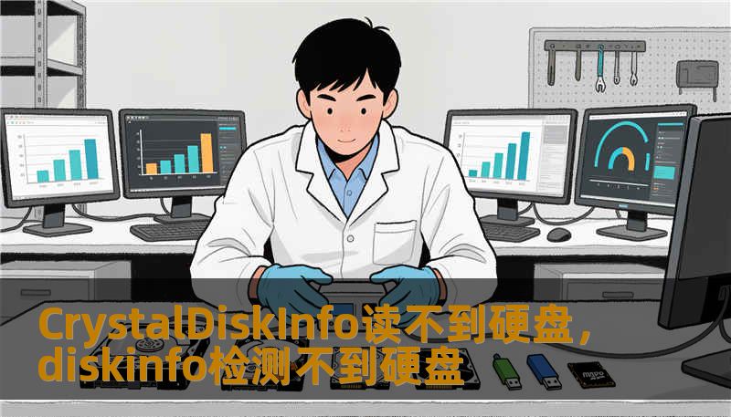 CrystalDiskInfo读不到硬盘，diskinfo检测不到硬盘