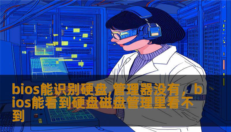 bios能识别硬盘,管理器没有，bios能看到硬盘磁盘管理里看不到