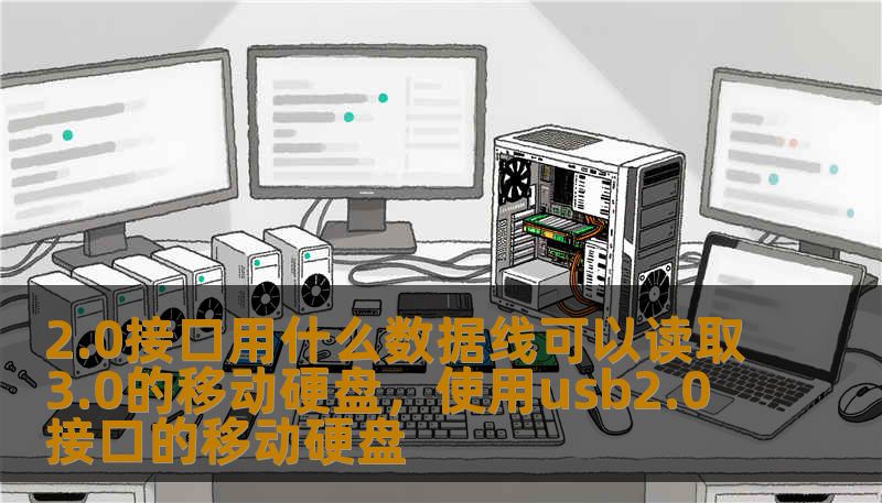2.0接口用什么数据线可以读取3.0的移动硬盘，使用usb2.0接口的移动硬盘