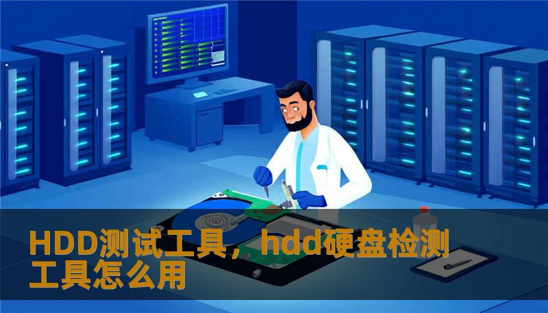 HDD测试工具，hdd硬盘检测工具怎么用