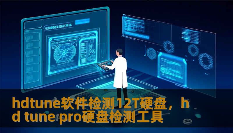 hdtune软件检测12T硬盘，hd tune pro硬盘检测工具