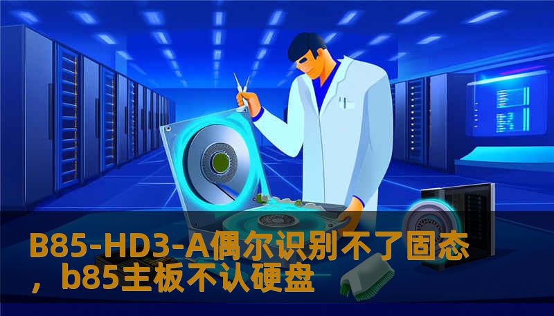 B85-HD3-A偶尔识别不了固态，b85主板不认硬盘