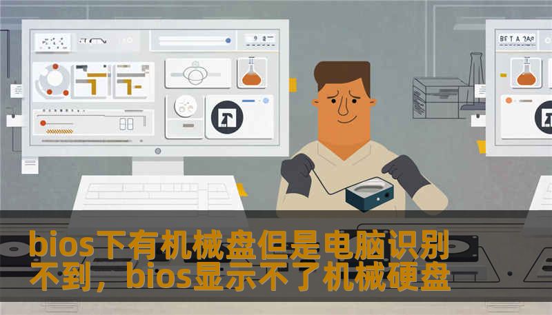 bios下有机械盘但是电脑识别不到，bios显示不了机械硬盘