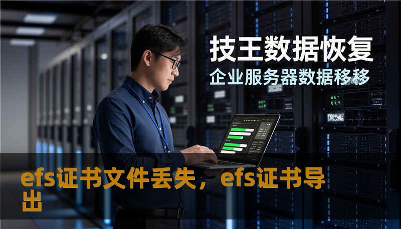 efs证书文件丢失，efs证书导出
