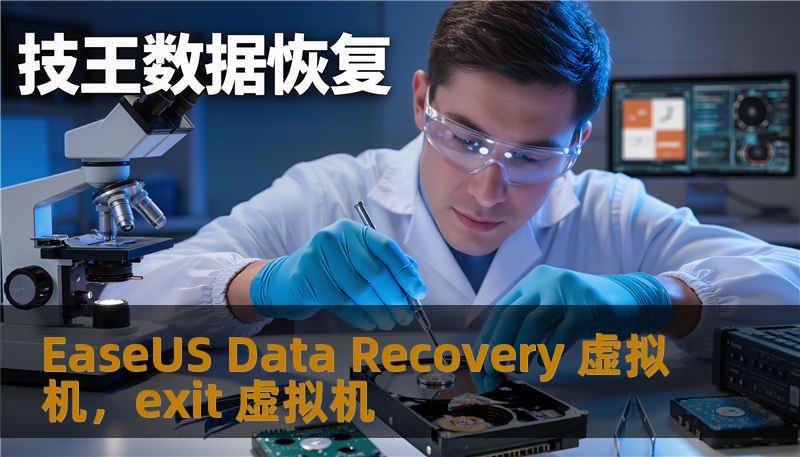 EaseUS Data Recovery 虚拟机，exit 虚拟机