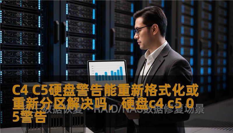 C4 C5硬盘警告能重新格式化或重新分区解决吗，硬盘c4 c5 05警告