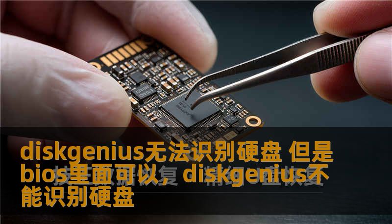 diskgenius无法识别硬盘 但是bios里面可以，diskgenius不能识别硬盘