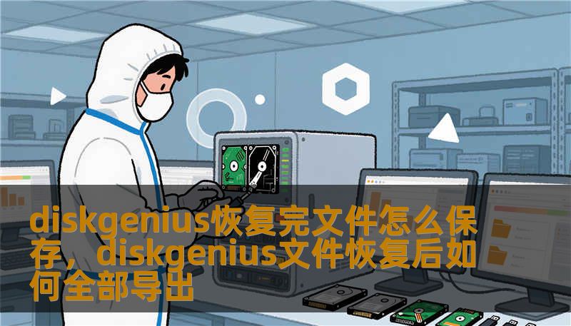 diskgenius恢复完文件怎么保存，diskgenius文件恢复后如何全部导出