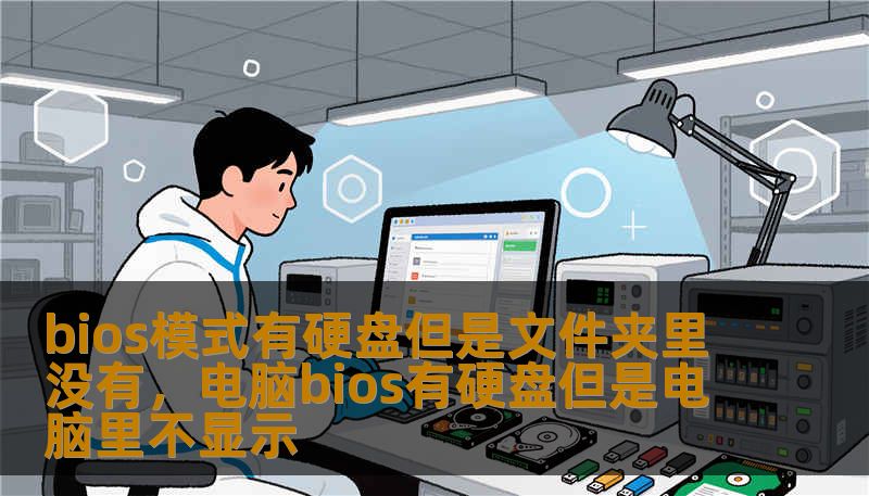 bios模式有硬盘但是文件夹里没有，电脑bios有硬盘但是电脑里不显示