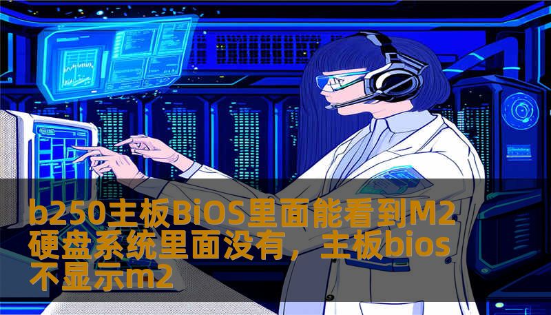 b250主板BiOS里面能看到M2硬盘系统里面没有，主板bios不显示m2