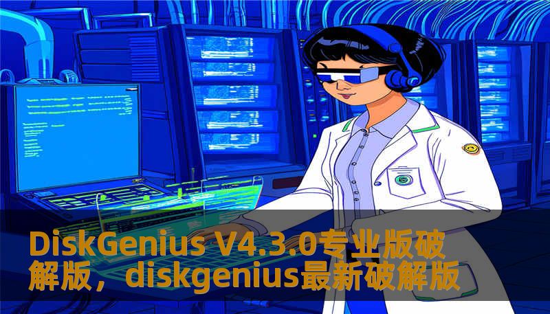 DiskGenius V4.3.0专业版破解版，diskgenius最新破解版