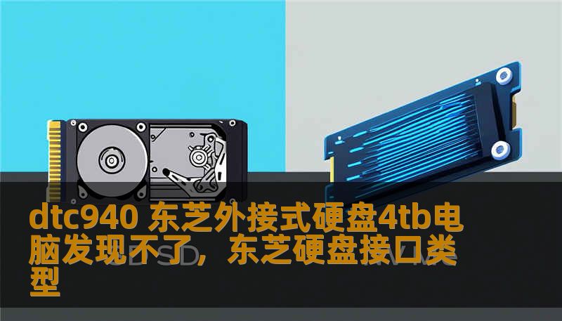 dtc940 东芝外接式硬盘4tb电脑发现不了，东芝硬盘接口类型