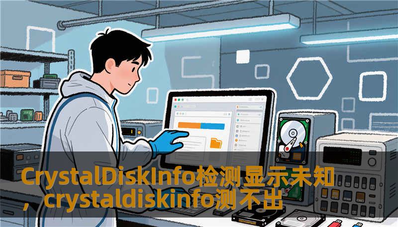 CrystalDiskInfo检测显示未知，crystaldiskinfo测不出