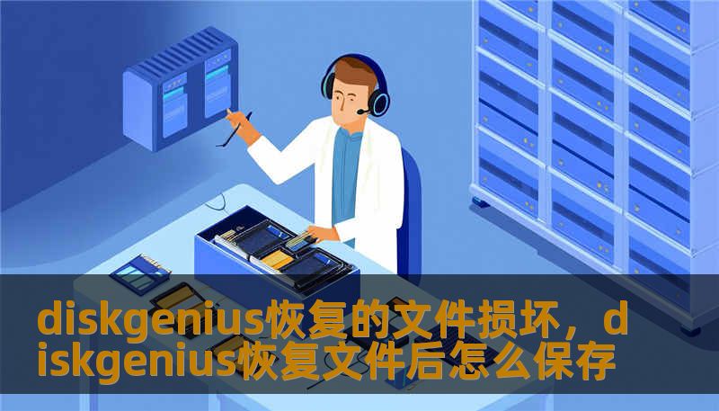 diskgenius恢复的文件损坏，diskgenius恢复文件后怎么保存