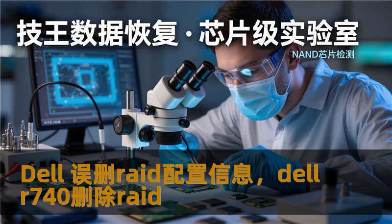 Dell 误删raid配置信息，dellr740删除raid