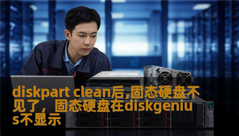 diskpart clean后,固态硬盘不见了，固态硬盘在diskgenius不显示
