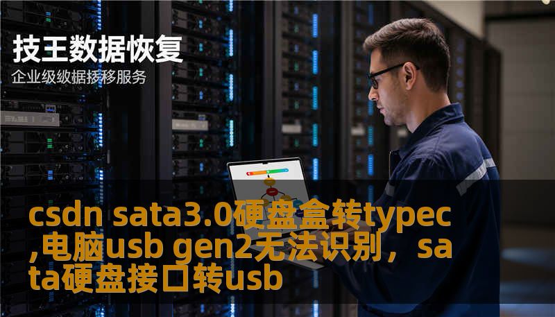 csdn sata3.0硬盘盒转typec,电脑usb gen2无法识别，sata硬盘接口转usb