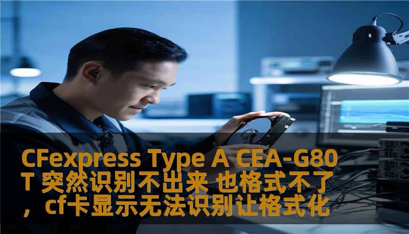 CFexpress Type A CEA-G80T 突然识别不出来 也格式不了，cf卡显示无法识别让格式化