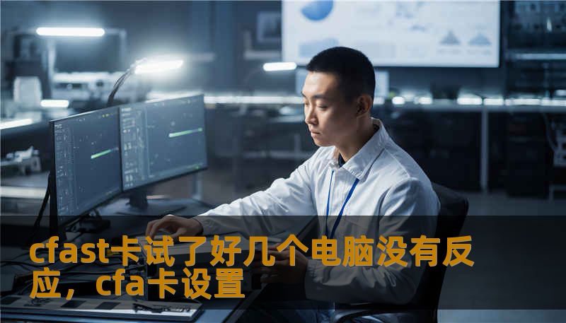 cfast卡试了好几个电脑没有反应，cfa卡设置