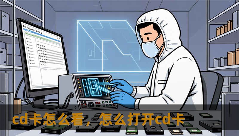 cd卡怎么看，怎么打开cd卡