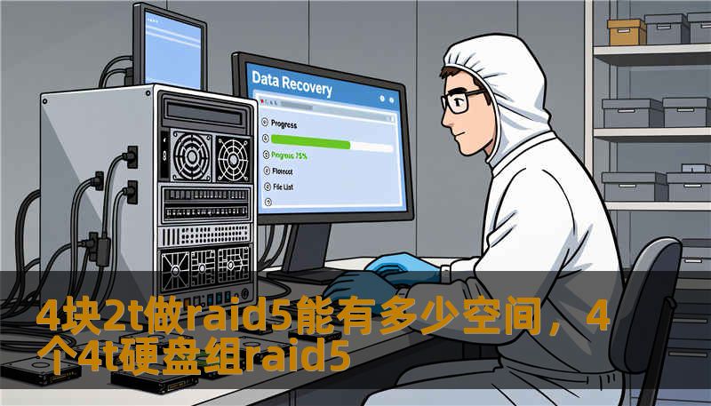 4块2t做raid5能有多少空间，4个4t硬盘组raid5