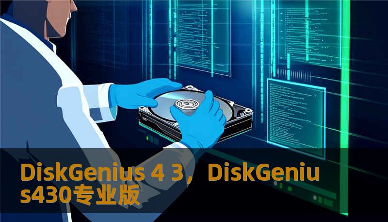 DiskGenius 4 3，DiskGenius430专业版