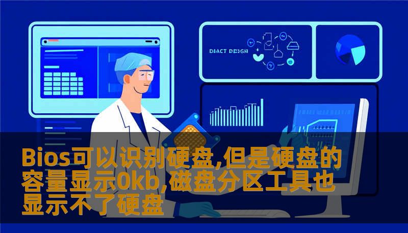 Bios可以识别硬盘,但是硬盘的容量显示0kb,磁盘分区工具也显示不了硬盘