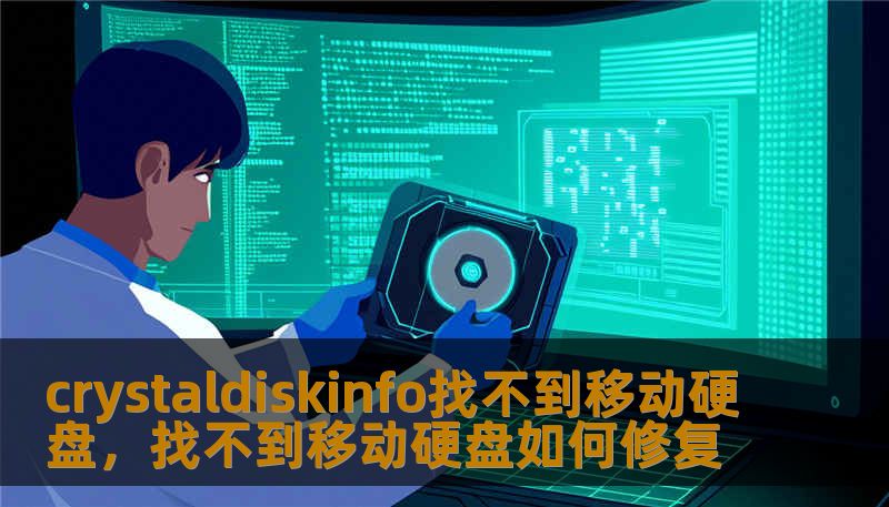 crystaldiskinfo找不到移动硬盘，找不到移动硬盘如何修复