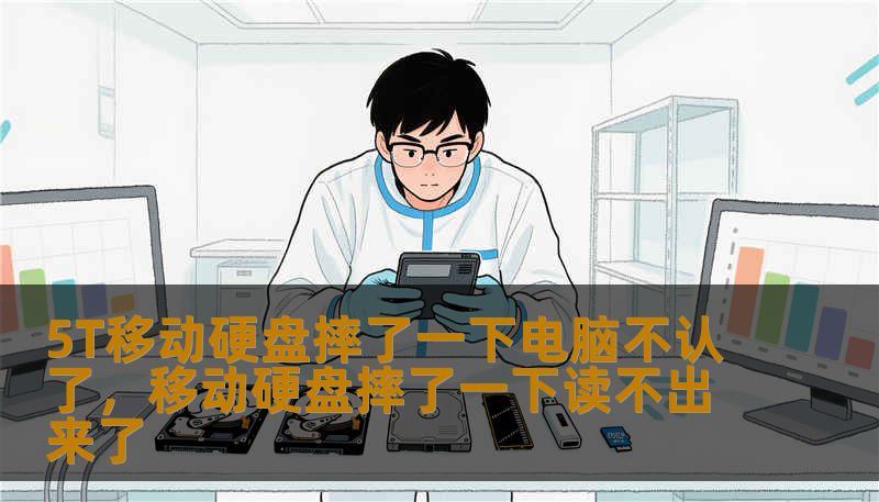5T移动硬盘摔了一下电脑不认了，移动硬盘摔了一下读不出来了