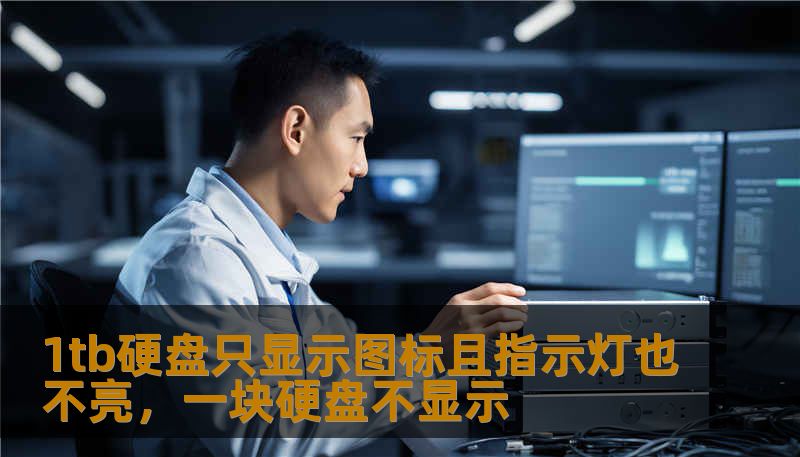 1tb硬盘只显示图标且指示灯也不亮，一块硬盘不显示