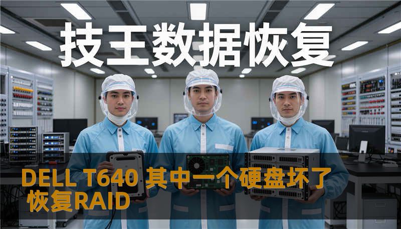 DELL T640 其中一个硬盘坏了 恢复RAID