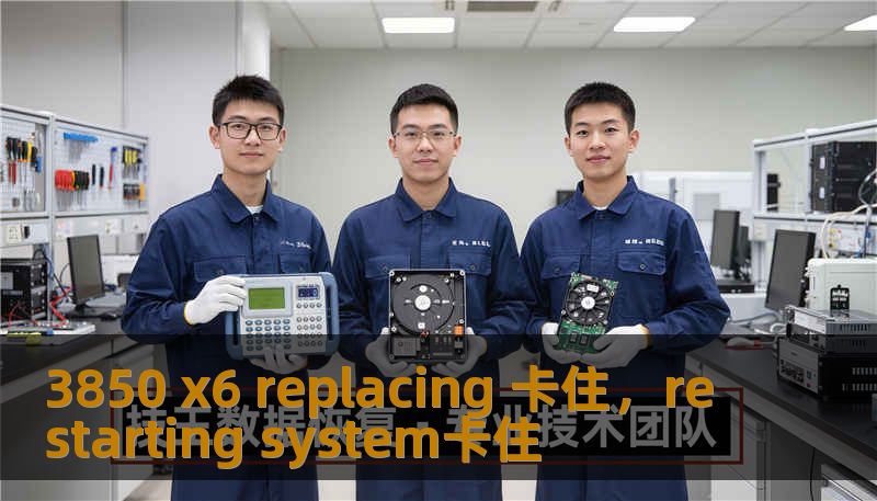 3850 x6 replacing 卡住，restarting system卡住