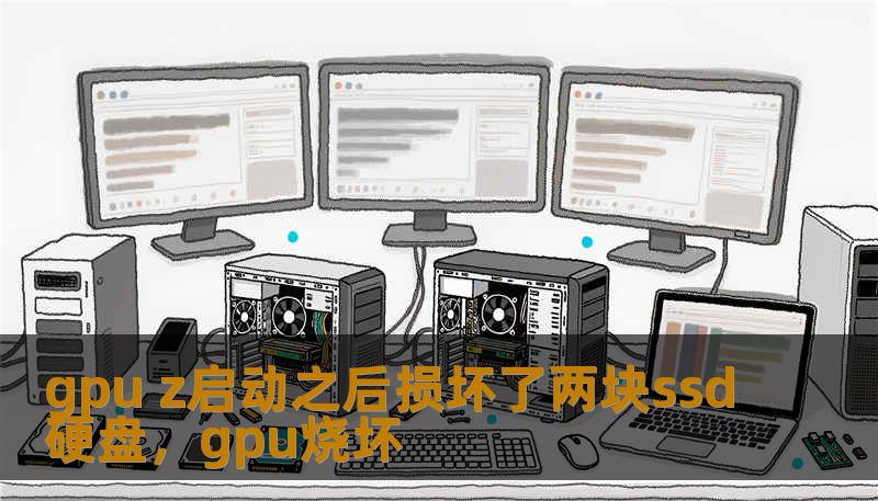 gpu z启动之后损坏了两块ssd硬盘，gpu烧坏