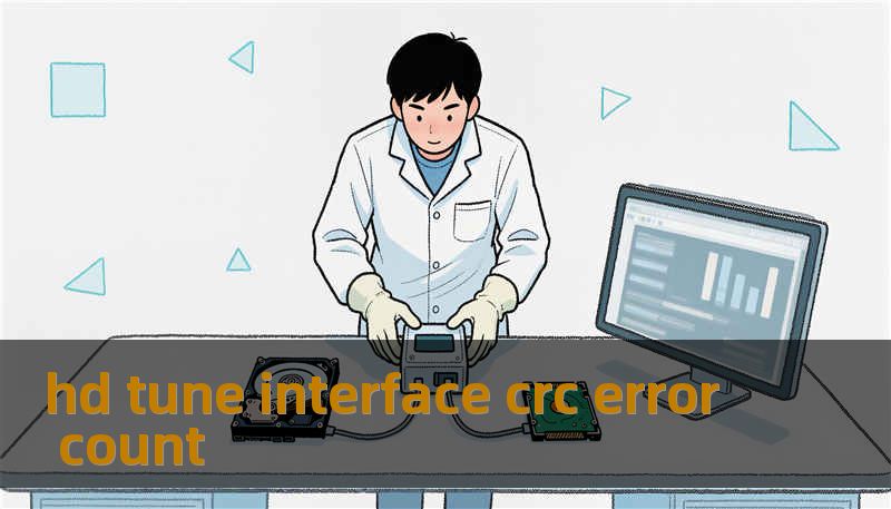 hd tune interface crc error count