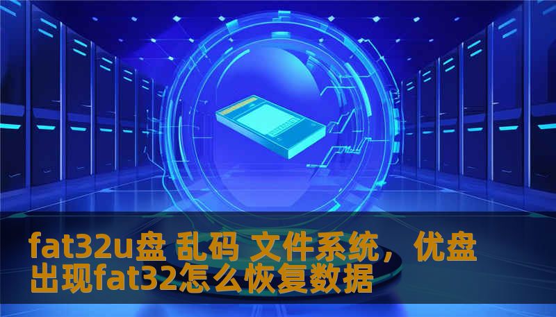fat32u盘 乱码 文件系统，优盘出现fat32怎么恢复数据