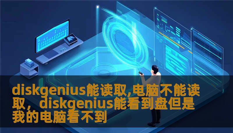diskgenius能读取,电脑不能读取，diskgenius能看到盘但是我的电脑看不到